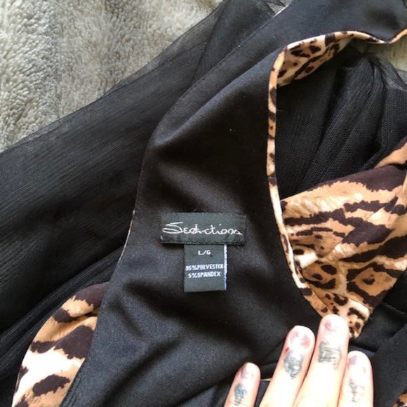 Seduction Leopard Ballet Dress Large - Picture 5 of 5